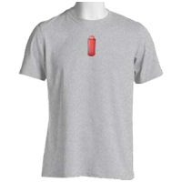 Monical's Squeeze Bottle Gray T-Shirt