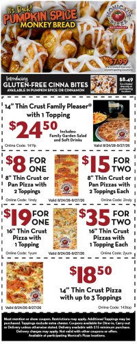 Monical's coupons